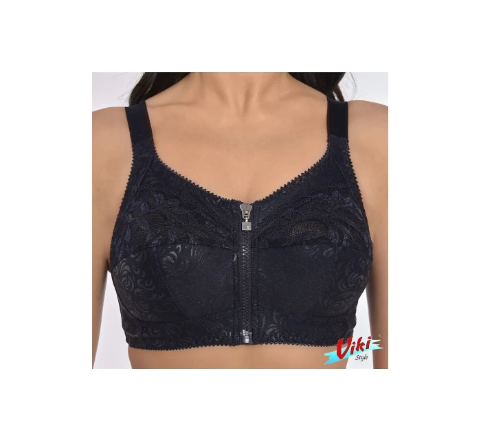 Viki Zuza 586 Night Blue 100-105 mäkká podprsenka s kosticami Viki Zuza 586 Night Blue 100-105 mäkká podprsenka s kosticami
