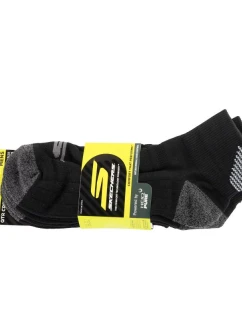 Skechers 3ks pánske 1/2 froté ponožky S114662-HBLK Black 41-46