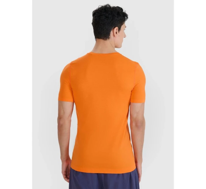 Pánske rýchloschnúce bežecké tričko 4F 4FWSS25TFTSM1262-70S Pánske rýchloschnúce bežecké tričko 4F 4FWSS25TFTSM1262-70S