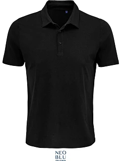 Men Pánské žerzejové polo deep black model 22500532 - NEOBLU