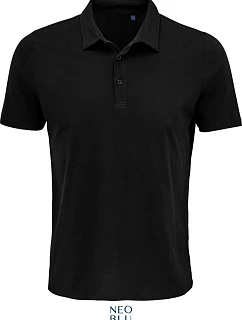Men Pánské žerzejové polo deep black model 22500532 - NEOBLU