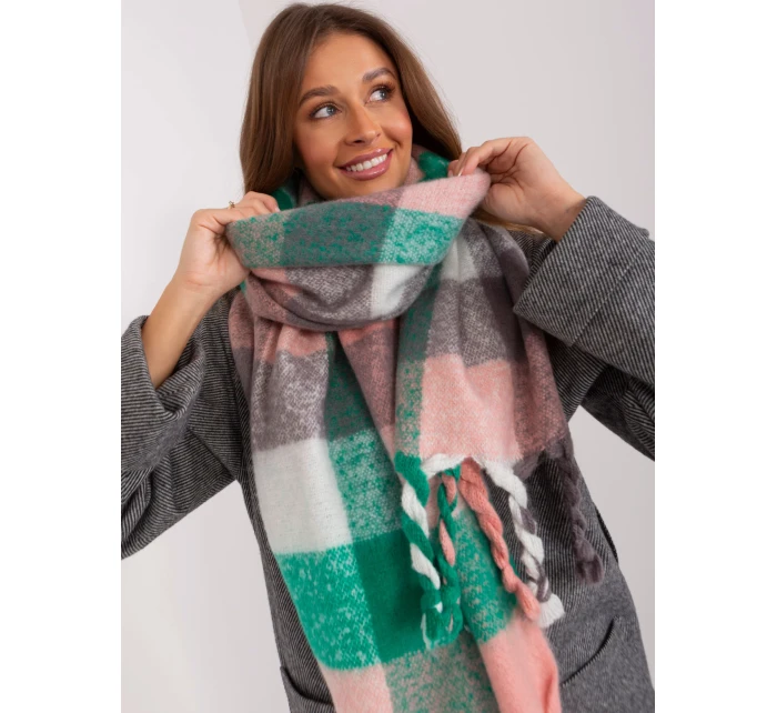 Szalik AT SZ model 19424477 zielony - FPrice Szalik AT SZ model 19424477 zielony - FPrice