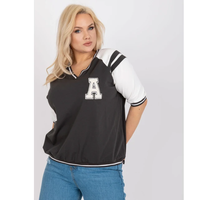 Blúzka RV BZ 7830.30 tmavá khaki