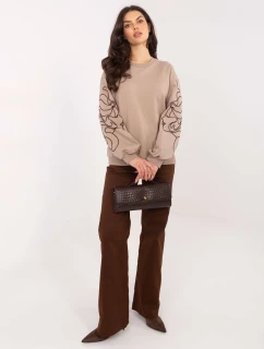 Bluzka RV BZ model 21836660 ciemny bezowy - FPrice