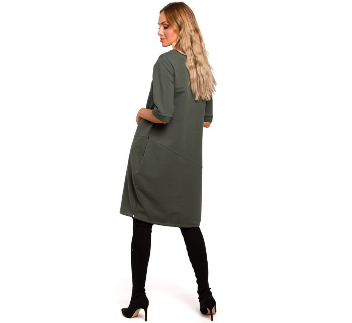 Made Of Emotion Dress M451 Military Green