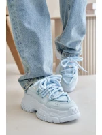 Dámske tenisky na pevnej podrážke modré Nevela Dámske tenisky na pevnej podrážke modré Nevela