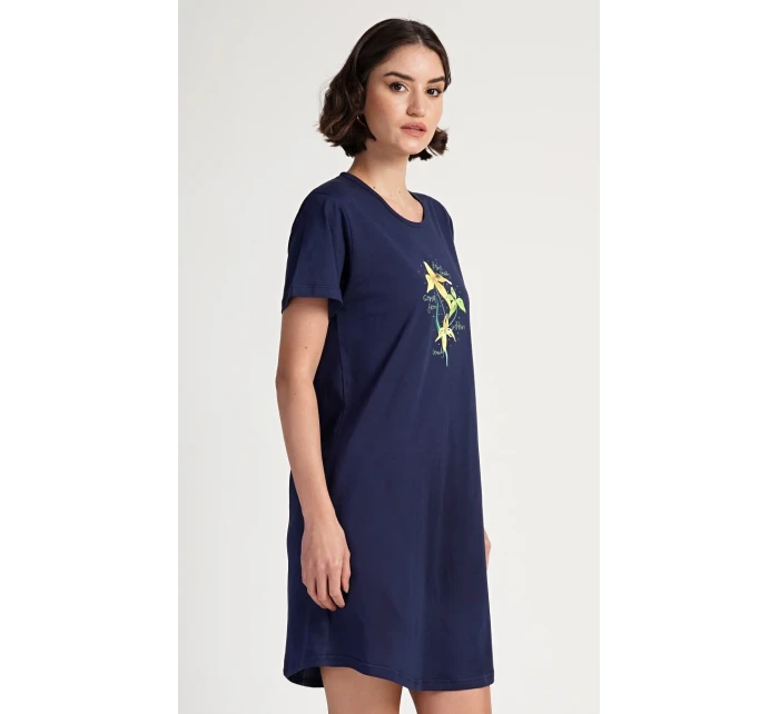 Dámska nočná košeľa s krátkym rukávom Paula