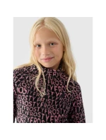 Dievčenské fleecové termoprádlo (vrchné) 4F Junior 4FJWAW24UFLEF051-64A Dievčenské fleecové termoprádlo (vrchné) 4F Junior 4FJWAW24UFLEF051-64A