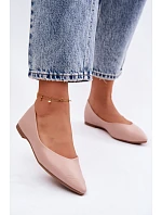 Ružové balerínky z ekokože Nelisa Ružové balerínky z ekokože Nelisa