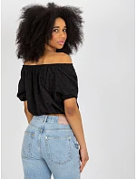Bluzka LK BZ model 22317427 czarny - FPrice Bluzka LK BZ model 22317427 czarny - FPrice