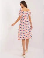 Šaty LK SK 509677.01X broskyňová