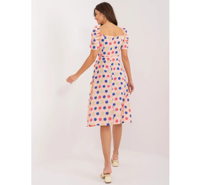 Šaty LK SK 509677.01X broskyňová