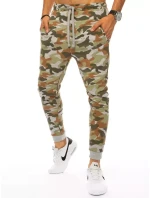 Pánské teplákové kalhoty moro green Dstreet model 21963484 - FashionStreet