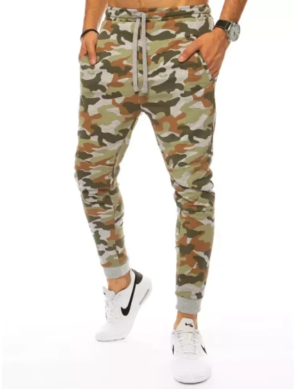 Pánské teplákové kalhoty moro green Dstreet model 21963484 - FashionStreet