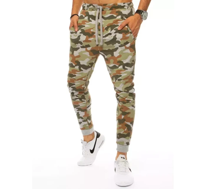 Pánské teplákové kalhoty moro green Dstreet model 21963484 - FashionStreet