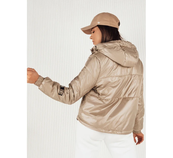 Dámská přechodná bunda camel Dstreet model 21972274 - FashionStreet Dámská přechodná bunda camel Dstreet model 21972274 - FashionStreet