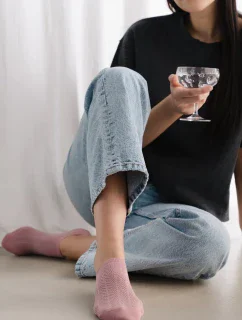 Dámské ponožky model 19495182 Comet 3D 3540 - Steven