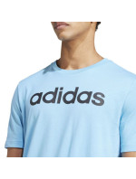Adidas Essentials Single Jersey Lineárne vyšívané logo Tee M IS1350 Muži