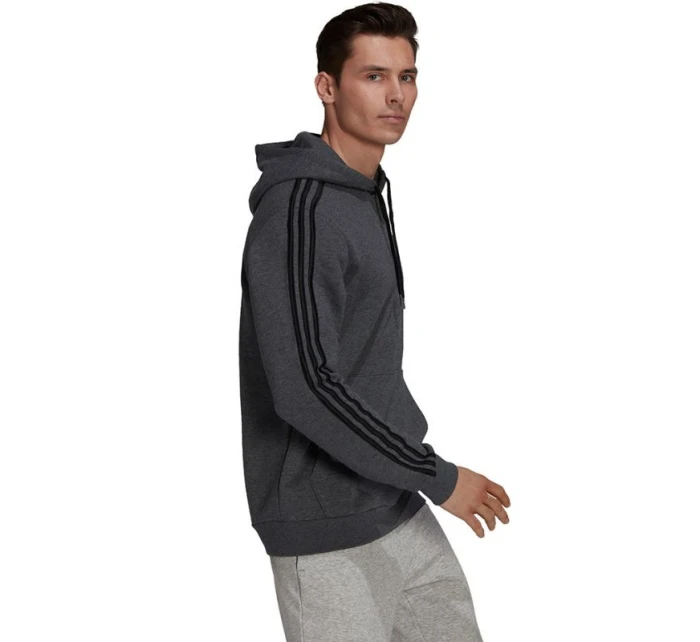 Adidas Essentials Fleece 3-Stripes Hoodie M GK9082 pánske Adidas Essentials Fleece 3-Stripes Hoodie M GK9082 pánske