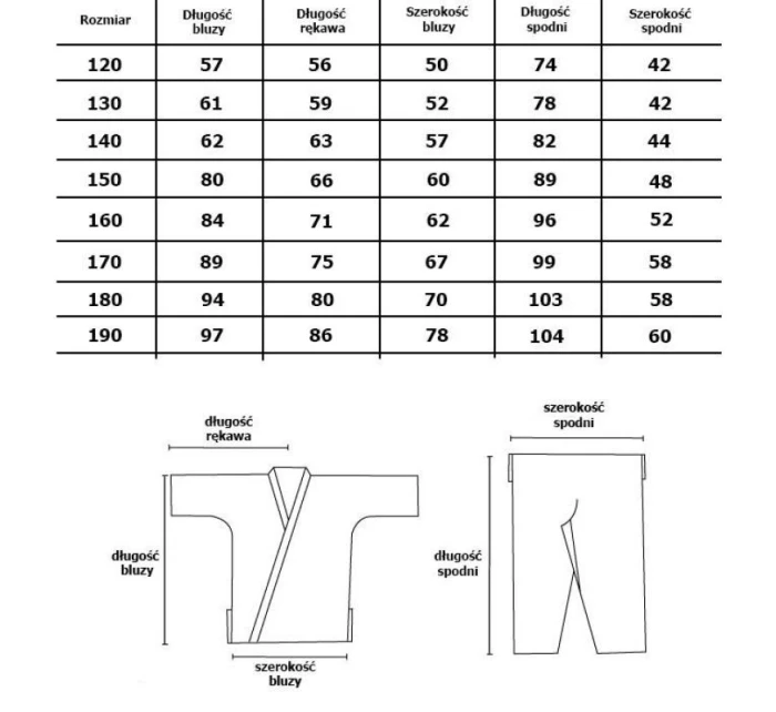 Unisex kimono na judo SMJ Sport HS-TNK-000008568