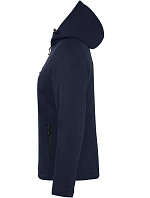 Padded Hooded Softshell Women Dámská zateplená softshellová bunda s kapucí model 22454987 dark navy - Clique Padded Hooded Softshell Women Dámská zateplená softshellová bunda s kapucí model 22454987 dark navy - Clique