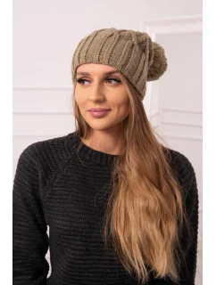 Milano fleecová čiapka K203 khaki