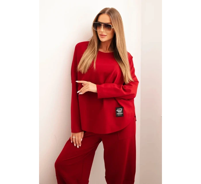 Punto Milano Zimná mikina + nohavice bordová