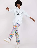 Dámska mikina-DHJ-BL-15658.35-biela