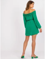 Šaty DHJ SK model 17355755 zelených - FPrice Šaty DHJ SK model 17355755 zelených - FPrice