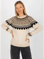 Sveter LC SW 0342.06X béžová Sveter LC SW 0342.06X béžová