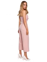 M571 Kombinéza bez ramienok - púdrová M571 Kombinéza bez ramienok - púdrová