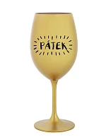 FRIDAY - zlatý pohár na víno 350 ml