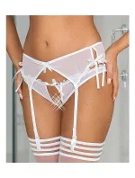 Dámský podvazkový pás Bílá model 18975674 - Axami Dámský podvazkový pás Bílá model 18975674 - Axami