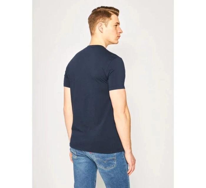 Pánske tričko 110853 0P510 00135 tmavomodrá - Emporio Armani