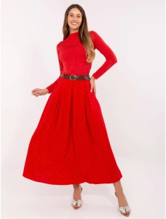 Dámska sukňa DHJ SD 19720-1.32 Red - FPrice