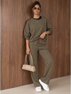 Komplet damski z  khaki model 22371833 - FashionStreet