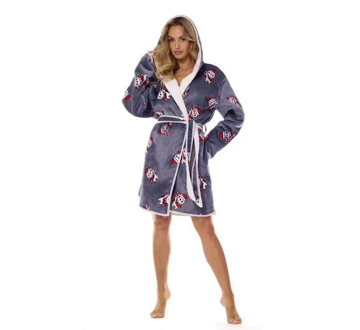 Dámský župan model 20519913 Sara SXL - L&L Dámský župan model 20519913 Sara SXL - L&L