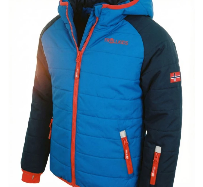 Detská nepremokavá zateplená bunda Trollkids Hafjell Snow Jacket PRO pre chlapcov/dievčatá (514-117)