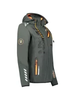 A EO DB 007 W šedá / oranžová softshellová bunda model 21182386 - Geographical Norway