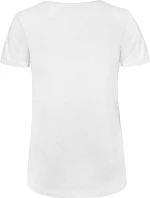 B&C Inspire V T /women_° Dámske tričko s výstrihom do V 01.TW45 biele