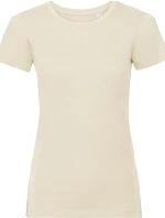 Russell Athletic 108F Dámske tričko Pure Organic 10.108F natural