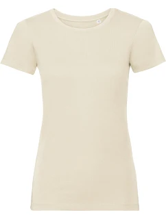Russell Athletic 108F Dámske tričko Pure Organic 10.108F natural