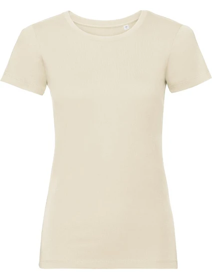 Russell Athletic 108F Dámske tričko Pure Organic 10.108F natural Russell Athletic 108F Dámske tričko Pure Organic 10.108F natural