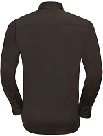 Elastická košile s dlouhým rukávem 11. chocolate model 22475655 - Russell Athletic Elastická košile s dlouhým rukávem 11. chocolate model 22475655 - Russell Athletic