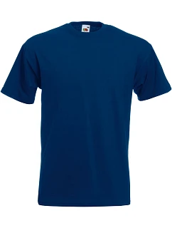 Tričko Fruit of the Loom Super Premium T 16.1044, tmavomodré