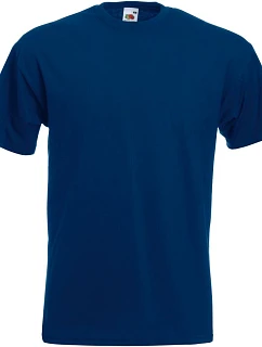 Tričko Fruit of the Loom Super Premium T 16.1044, tmavomodré