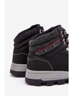 Męskie Buty Trekkingowe Big Star KK174215 Czarne