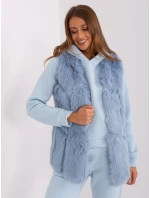 Kamizelka AT KZ model 18987461 jasny niebieski - FPrice Kamizelka AT KZ model 18987461 jasny niebieski - FPrice