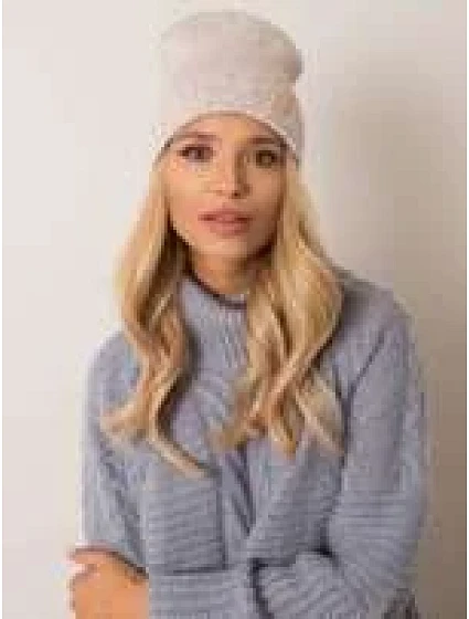 Dámská čepice model 14837670 béžová - FPrice