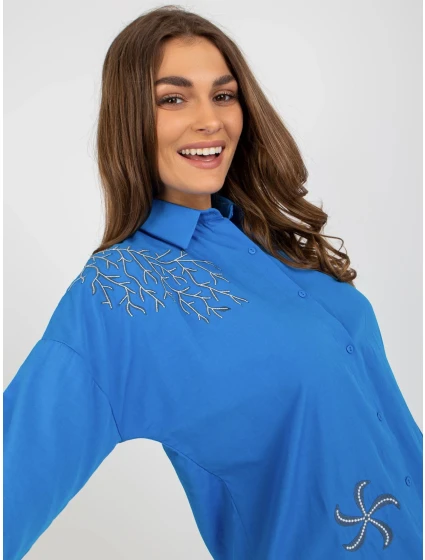 Koszula TO KS model 18510372 ciemny niebieski - FPrice